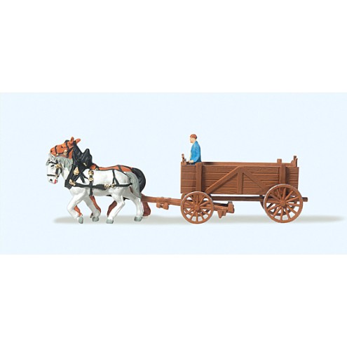 Preiser 79475 - Kastenwagen. Fertigmodell