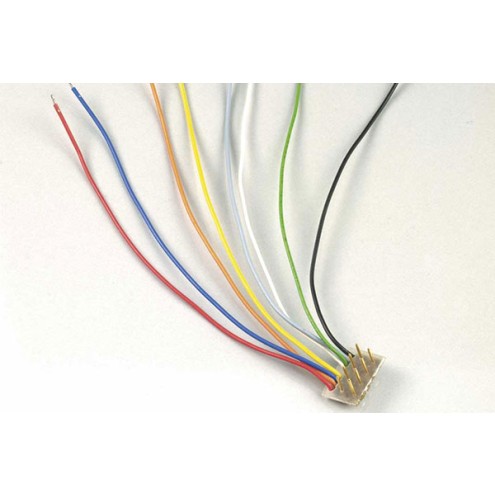 Lenz 80014 - LY014 NEM/NMRA-Stecker mit kabel, 88 mm