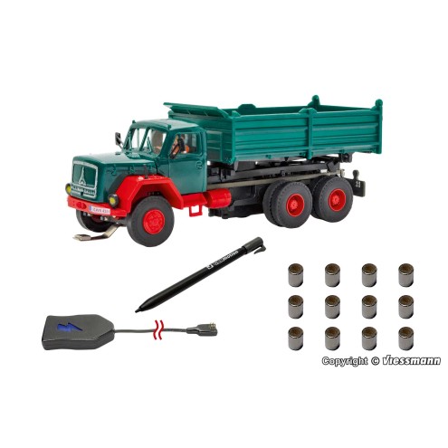 Viessmann 8002 - H0 CarMotion Basis Startset, MAGIRUS DEUTZ 3-achsMuldenkipper