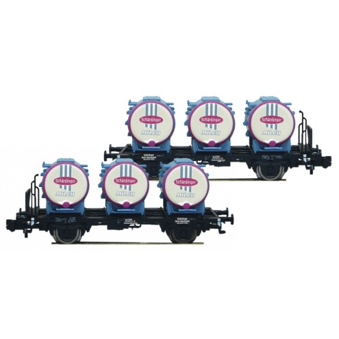 Fleischmann 823305 - Milchwagenset 2-tlg. "Schärdin
