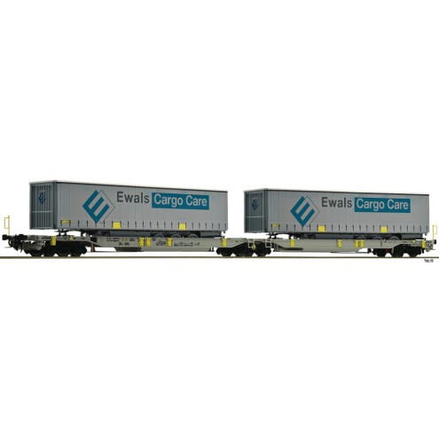 Fleischmann 825008 - Doppeltaschen-Gelenkwagen T200