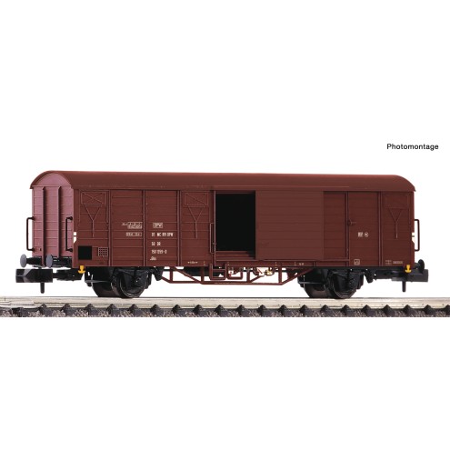 Fleischmann 826211 - Ged.Güterw.Gbs1500,braun