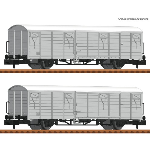 Fleischmann 826215 - 2-tlg.Set Kühlwg. Interfrigo