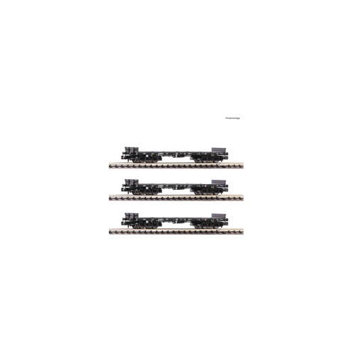 Fleischmann 826710 - 3-tlg.Set Flachw. DB AG