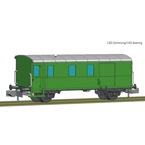 Fleischmann 830150 - Güterzuggepäckwagen, DB