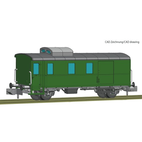 Fleischmann 830151 - Güterzuggepäckwagen, DR