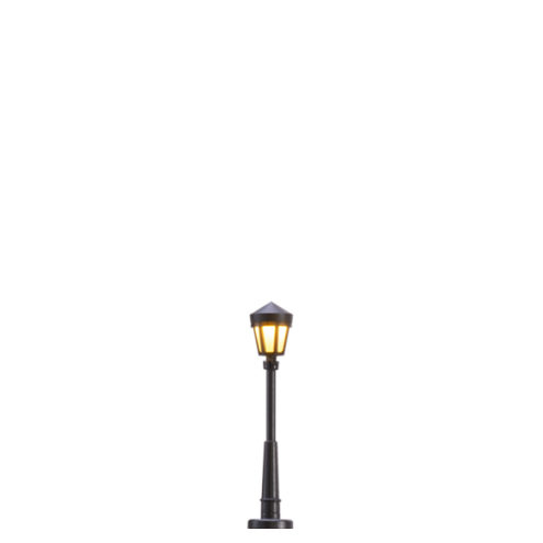 Brawa 83022 - N Parklaterne Stecksockel mit LED