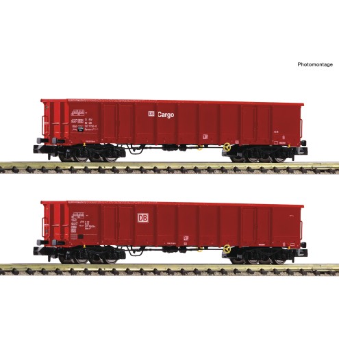 Fleischmann 830251 - 2-tlg.Set Off.Güterw.Eanos DB