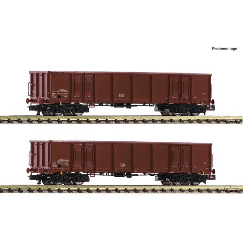 Fleischmann 830253 - 2-tlg.Set Off.Güterw.Eanos DR