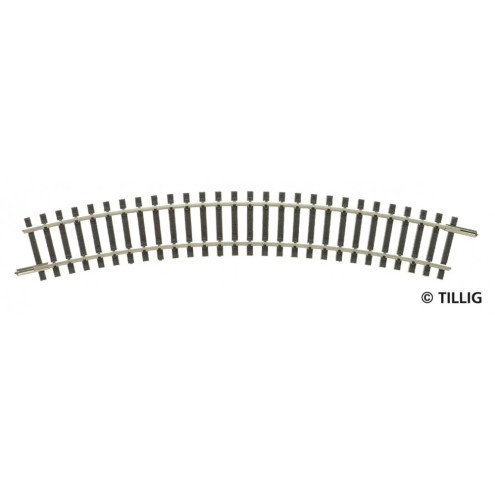 Tillig 83116 - Gebogenes Gleis R 267 mm/30°