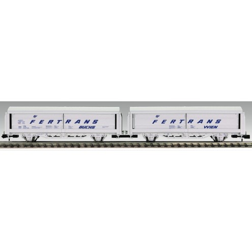 Fleischmann 833507 - Schiebewandwagen Doppeleinheit "Summer Sale"