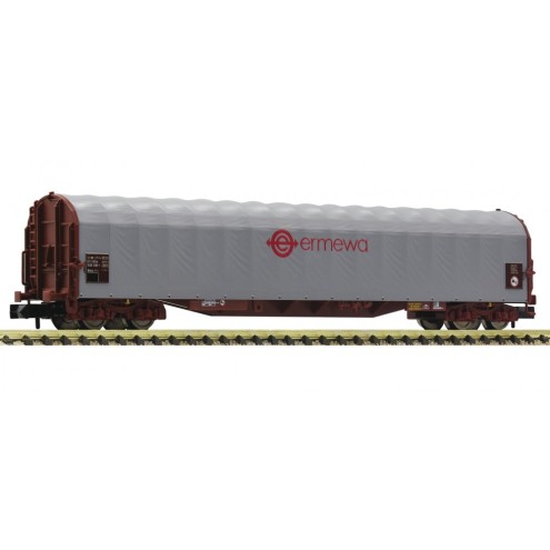 Fleischmann 837710 - Schiebeplanenw.Ermewa