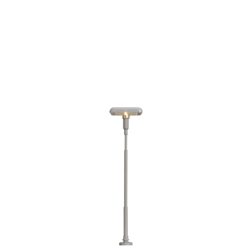 Brawa 84017 - Bahnsteigleuchte, Stecksockel mit LED