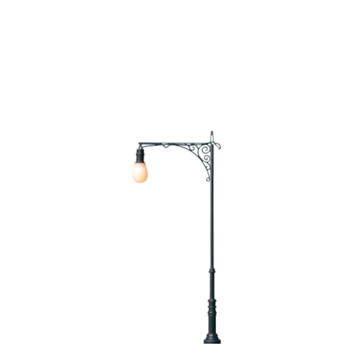 Brawa 84028 - Platzleuchte, Stecksockel mit LED