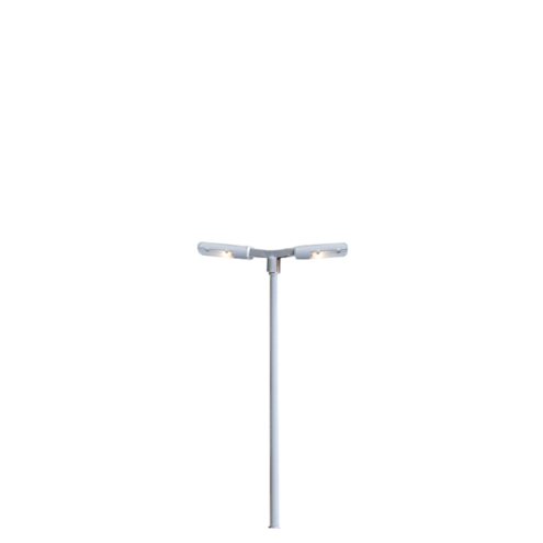 Brawa 84059 - Bahnsteigleuchte, 2-fach, Stecksockel mit LED