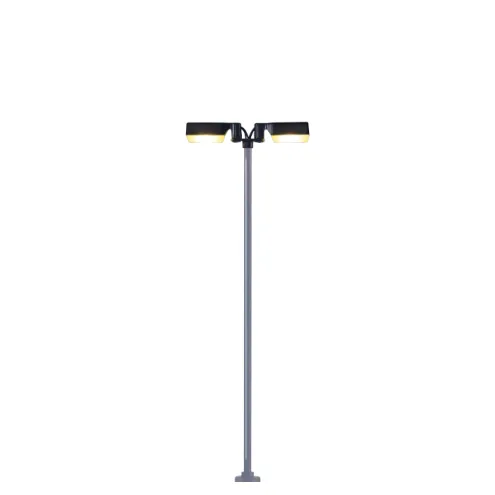 Brawa 84060 - Platzleuchte, 2-fach, Stecksockel mit LED