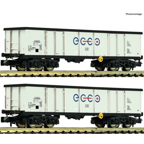 Fleischmann 841014 - 2er Set Eaos weiß AXBSK