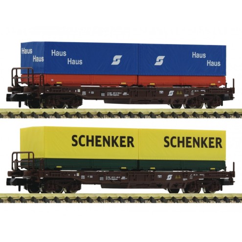 Fleischmann 845376 - EH-Taschenw.2er Set ÖBB