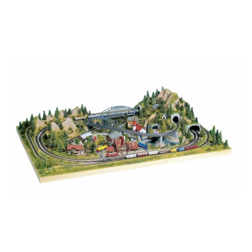 Noch 85880 - Fertiggelände "Cortina", 100 x 69 cm, ca. 21 cm hoch Spur Z