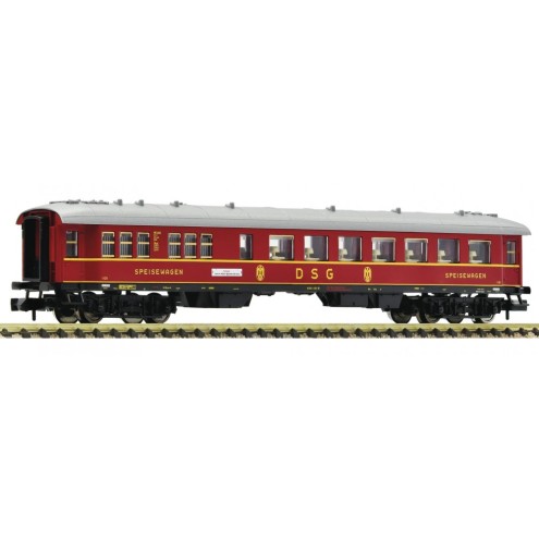 Fleischmann 863303 - F-Zug Speisewagen, rot