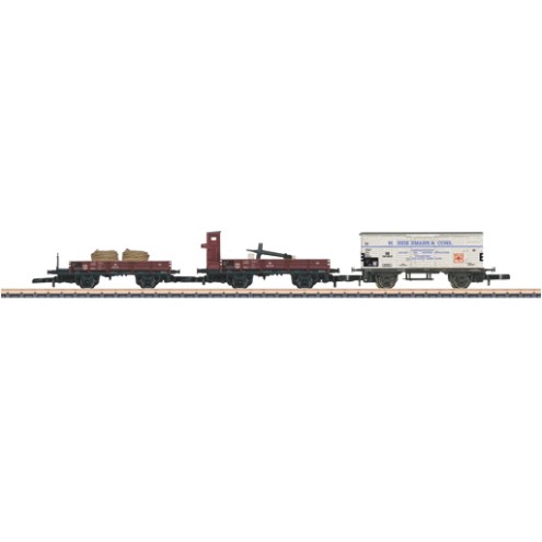 Märklin 86581 - Güterwagen-Set Schiffausrüstung