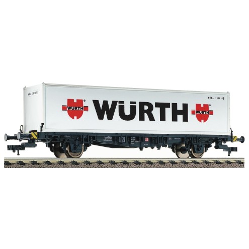 Fleischmann 875240 - CONTAINER-TRAGWAGEN "WUERTH"