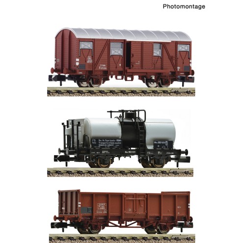 Fleischmann 880909 - 3-tlg.Güterwagenset