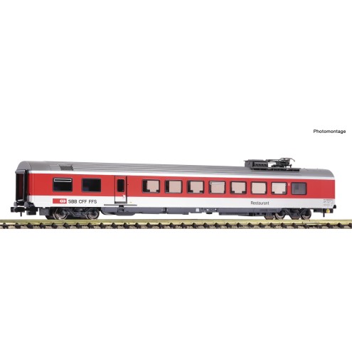 Fleischmann 890329 - Speisewagen, SBB, grün/grau