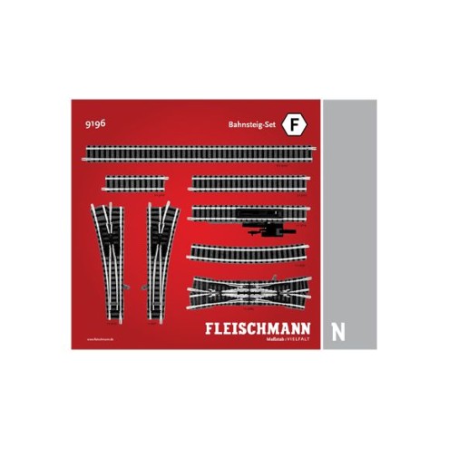 Fleischmann 9196 - Bahnsteig-Set.