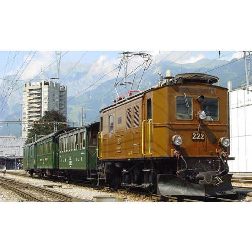 Bemo 9256111 - RhB Ge 2/4 221 Stangenlok (ca.1955)