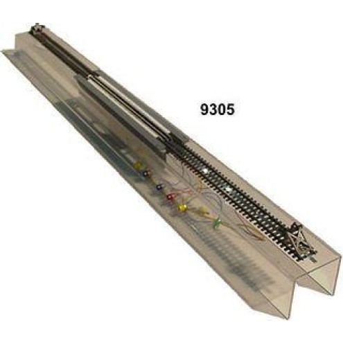 Lux 9305.7 - HO-Radreinigungsanlage, Tischgerät mit Decoder DC+AC