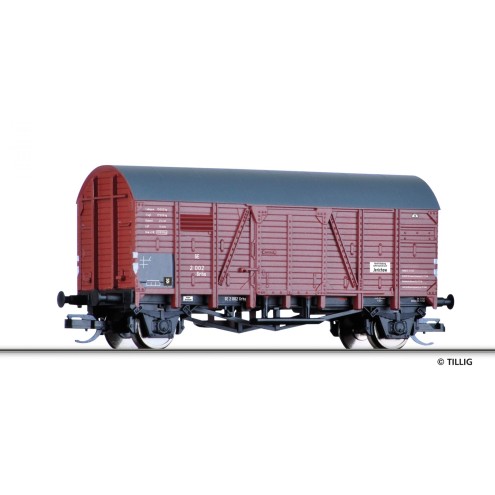 Tillig 95236 - Gedeckter Güterwagen Grhs der Genthiner Kleinbahn, Ep. II