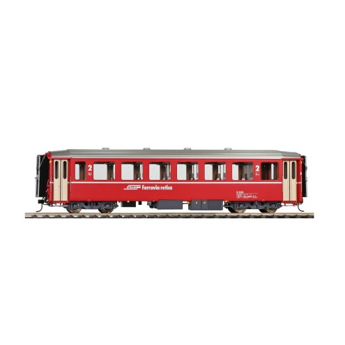 Bemo 9555137 - RhB B 2307 EW I rot mit Logo