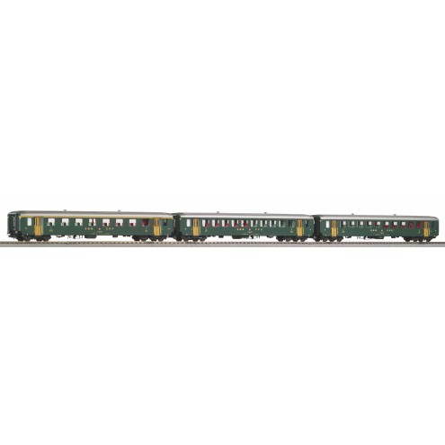 Piko 96792 - ~3er Set Personenwg. EW I 1x A + 2x B SBB IV