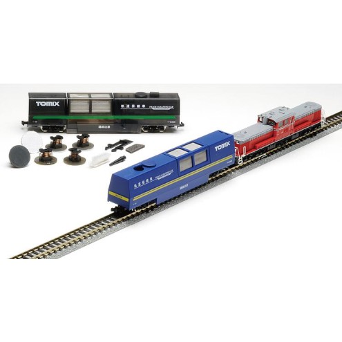 Tomix 976425 - N Schienenreinigungswagen, blau