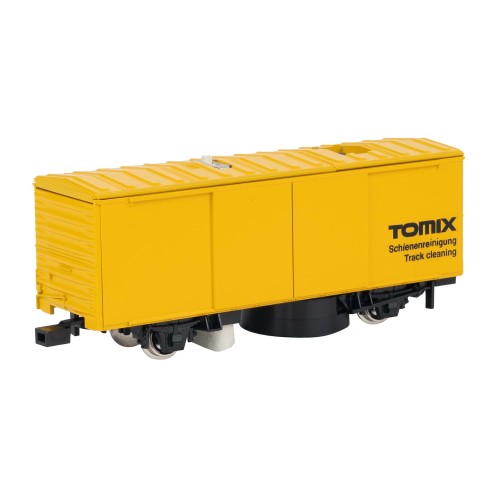 Tomix H0 977903 - Schienenreinigungswagen , gelb