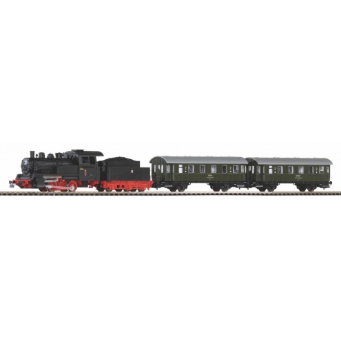 Piko 97933 - S-Set Dampflok Personenzug PKP A-Gleis & B