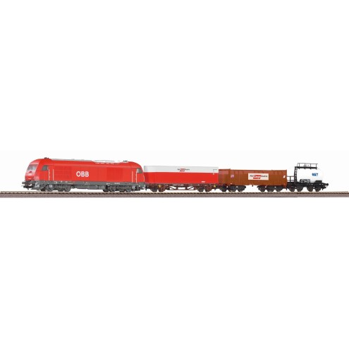 Piko 97948 - S-Set Güterzug Herkules ÖBB + 3 Güterwg. A-Gleis & B V