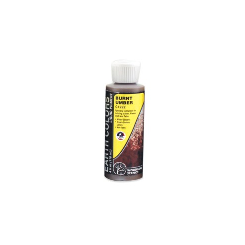 Woodland C1222 - Burnt Umber Earth Colours™ Liquid Pigment 4 fl. oz.