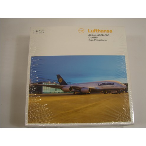 Herpa 515986-003 - Lufthansa Airbus A380-800
