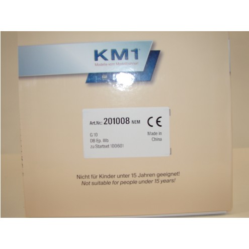 KM-1 201008 G10 : Gedeckter Güterwagen NEM