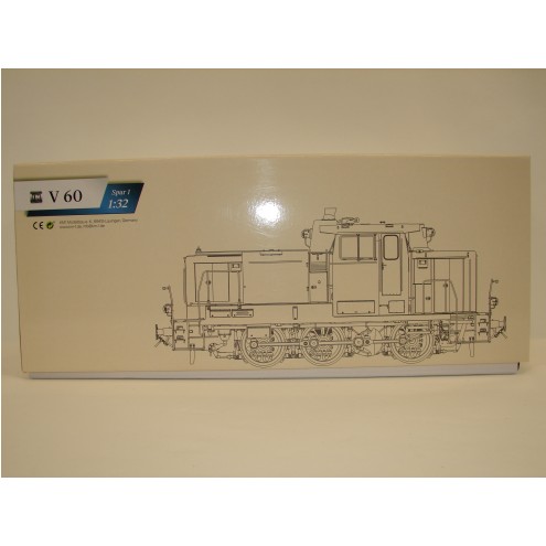 KM-1 106001 - V 60 Stuttgart, 103 DB Ep.IIIb Diesellok rot - Spur 1 NEM