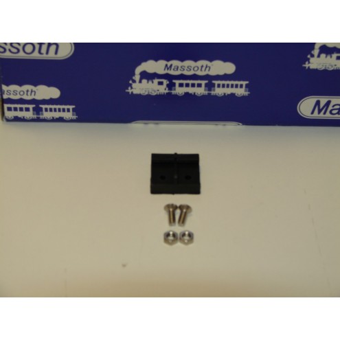 Massoth 8102520 - Isolierschienenverbinder Spur G, Edelstahlschrauben 20 Stück