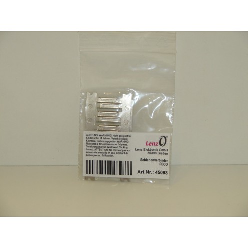 Lenz 45093 - Schienenverbinder neu 24 Stück