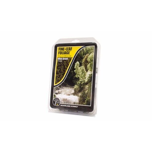 Woodland F1133 - Olive Green Fine Leaf Foliage