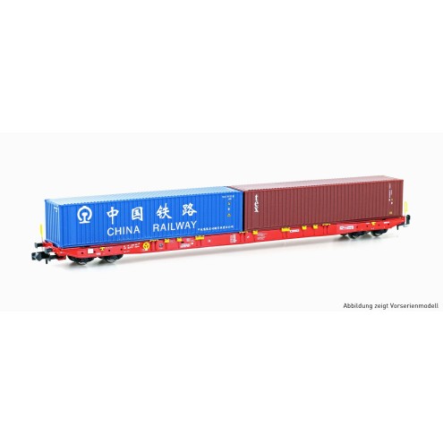 Hobbytrain 23102 - Containerwagen Sggnss’80 RCA, Ep.VI