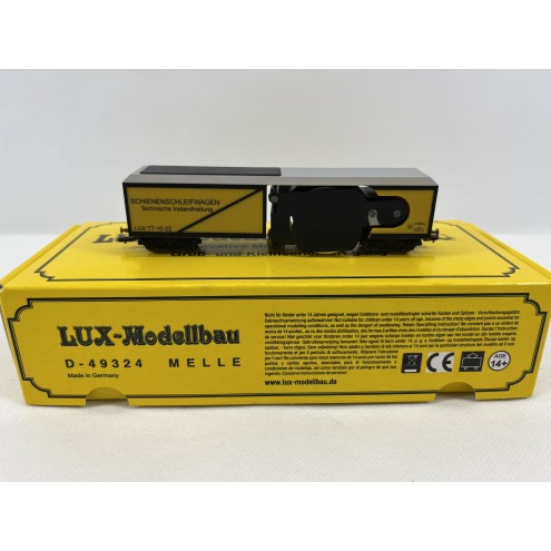 Lux 9735 - Schienenschleifwagen für alle TT-Gleis- und Steuerungssysteme analog und digital