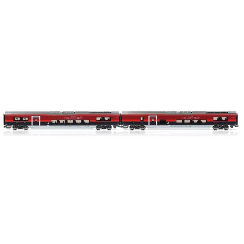 Jägerndorfer 12200 - 2er Set Railjet Wagen DANI ÖBB, Ep.VI, AC