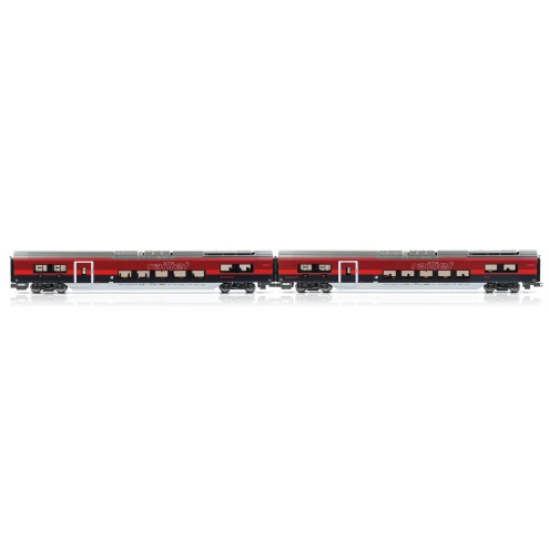 Jägerndorfer 12220 - 2er Set Railjet Wagen DANI ÖBB, Ep.VI, AC