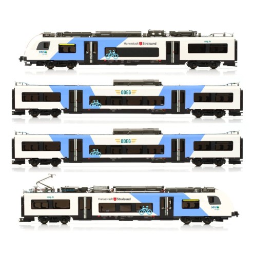 Jägerndorfer JC49950 - Triebzug BR 4746, 4-tlg. Desiro ML ODEG, Ep.VI, AC